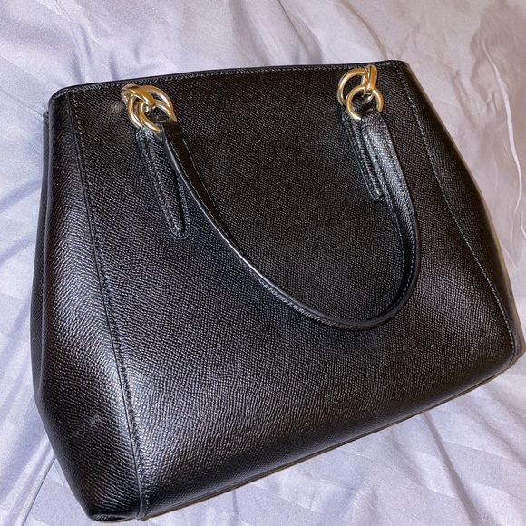 COACH MINETTA CHICAGO PEBBLE LEATHER SATCHEL - Picture 4 of 5